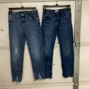 Two pair of girls size 12 jeans